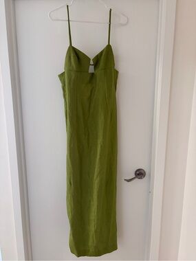 maddison silk dress reformation Reformation Maddison Silk Dress XS (0-2)
